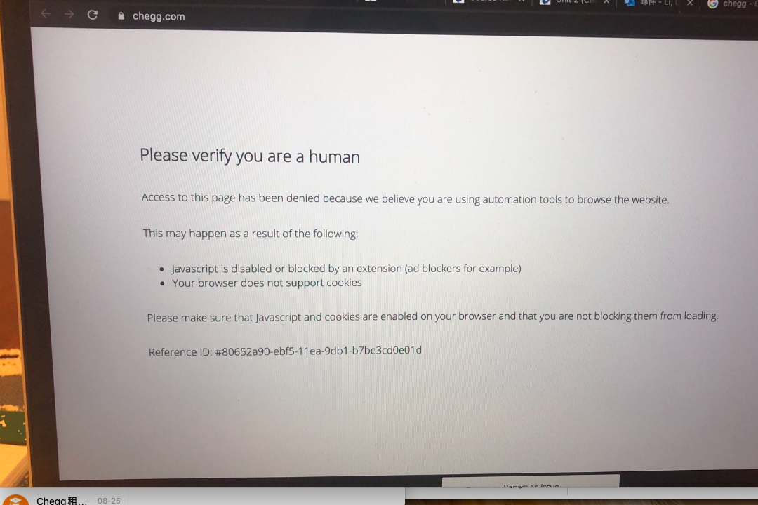 chegg帐户没问题,却电脑和手机却无法登录chegg官网怎么办? chegg帐户没问题,却电脑和手机却无法登录chegg官网怎么办?
