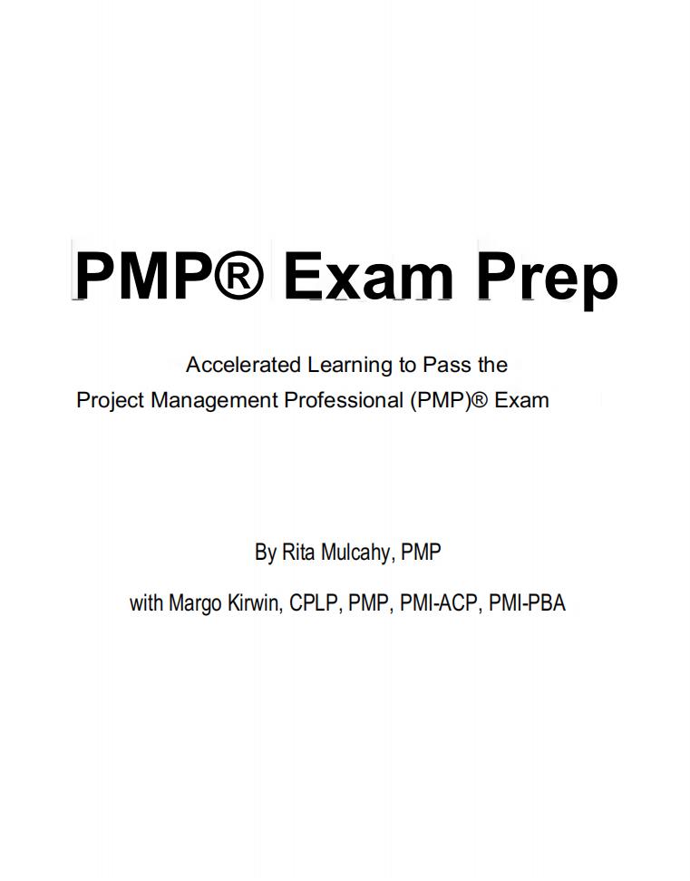 PMP Exam Prep - 2023 11th Edition (Rita Mulcahy, PMP With Margo Kirwin)